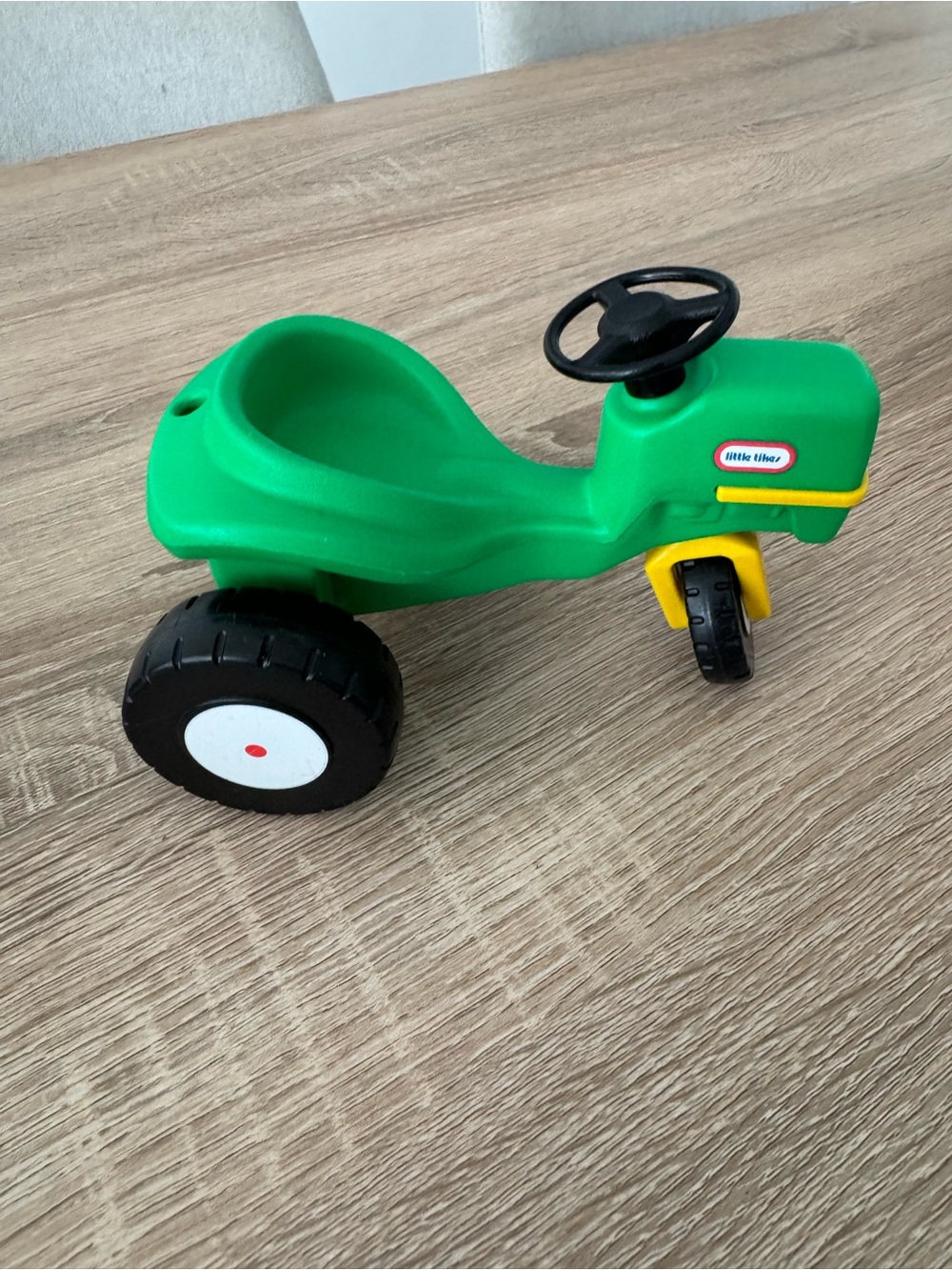 Vintage Little Tikes Dollhouse Sized Toy Green Tractor 1990’s RARE